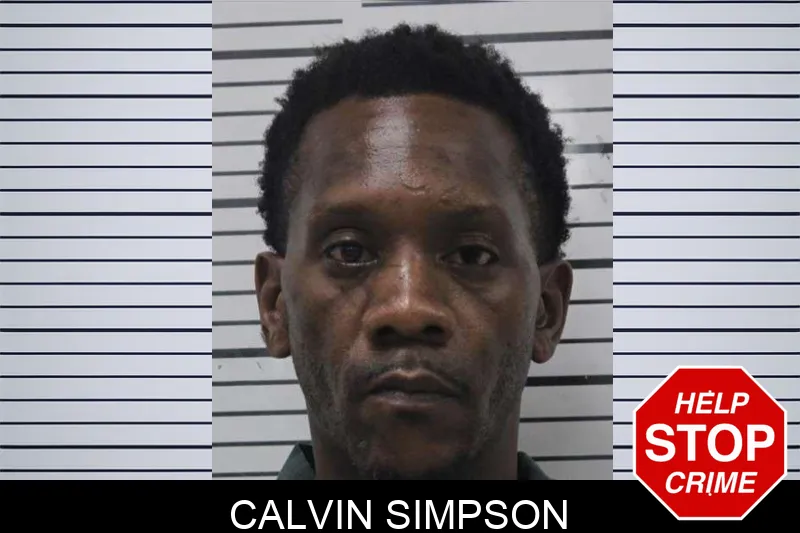 Calvin Simpson mugshot