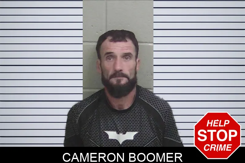 Cameron Boomer mugshot