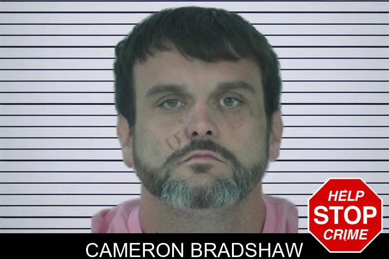 Cameron Bradshaw mugshot