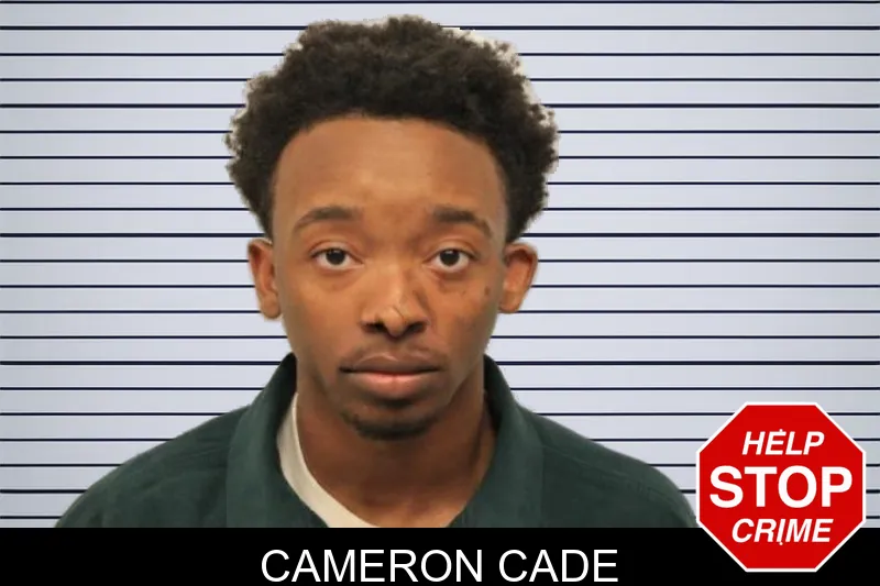 Cameron Cade mugshot