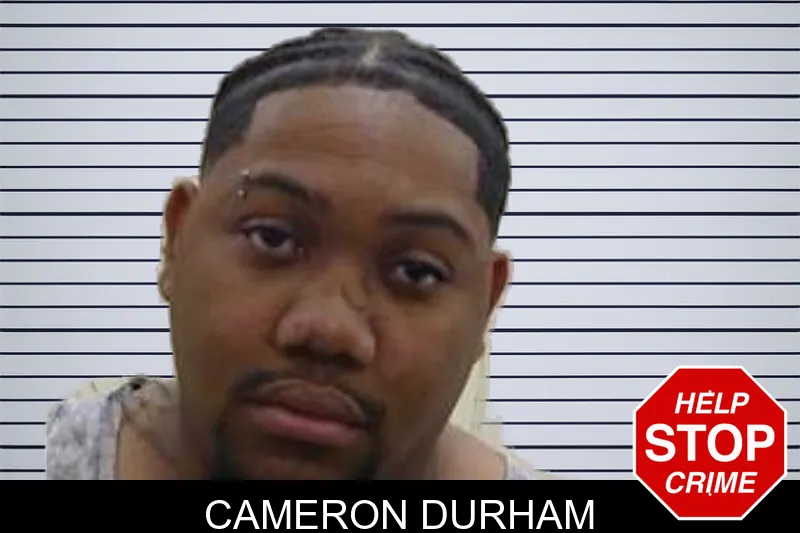 Cameron Durham mugshot