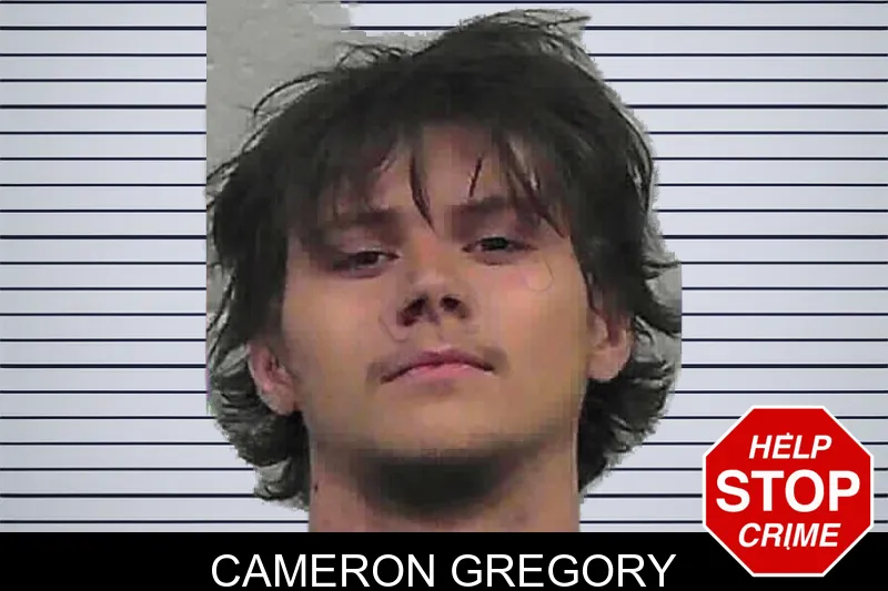 Cameron Gregory mugshot