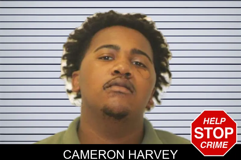 Cameron Harvey mugshot
