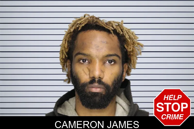 Cameron James mugshot