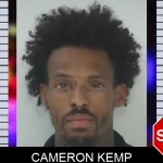 Cameron Kemp mugshot