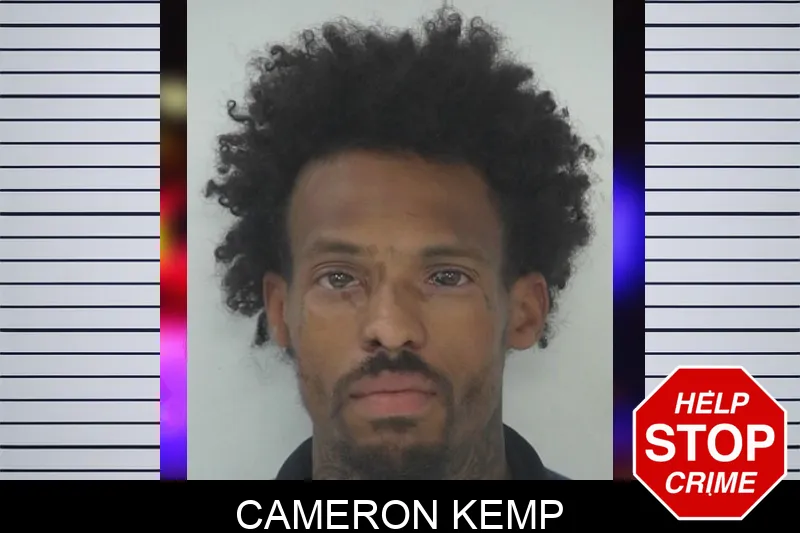 Cameron Kemp mugshot