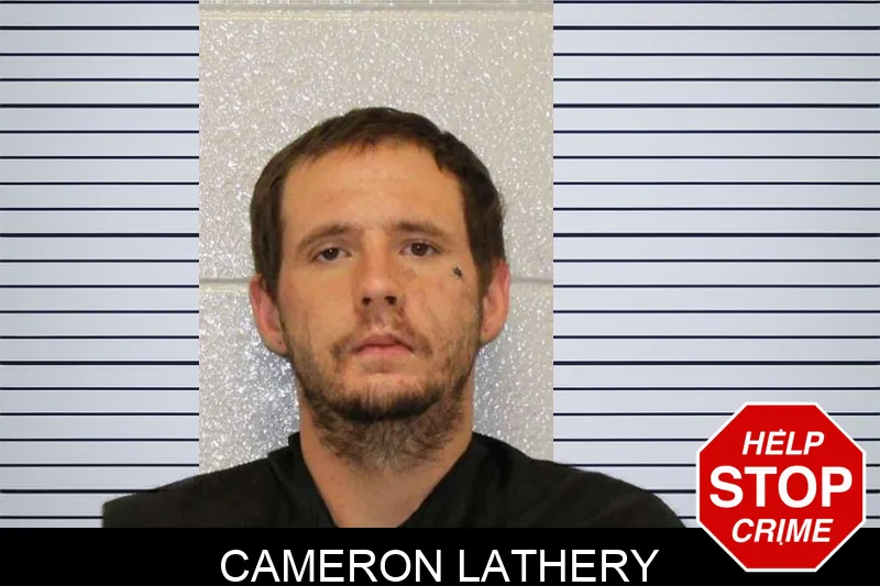 Cameron Lathery mugshot