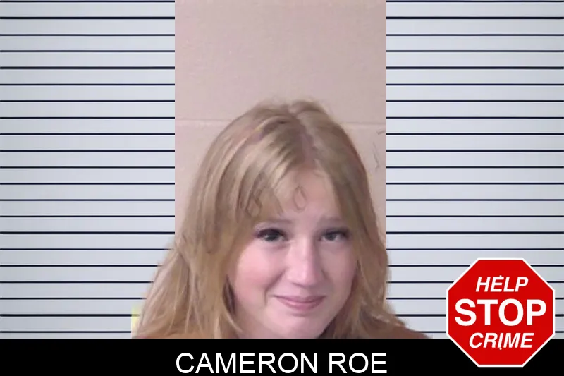 Cameron Roe mugshot