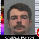 Cameron Runyon mugshot