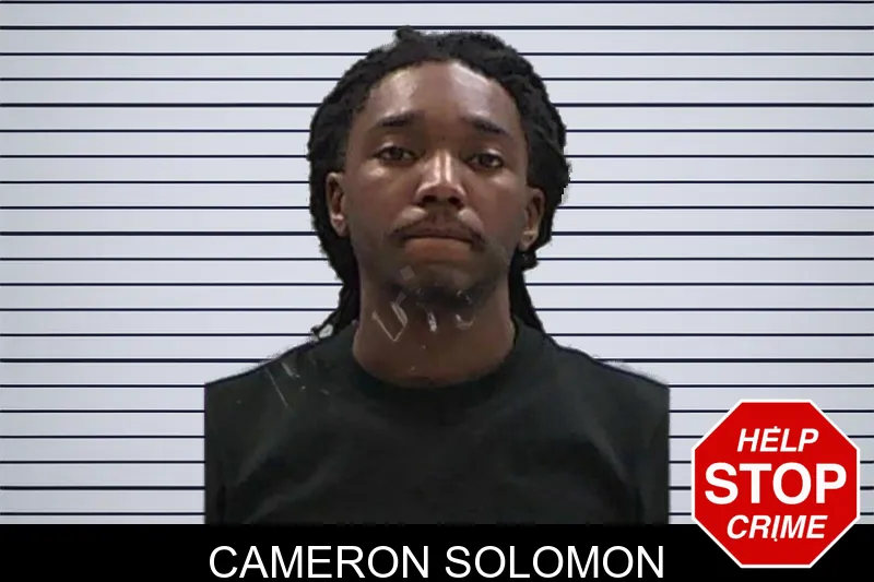 Cameron Solomon mugshot