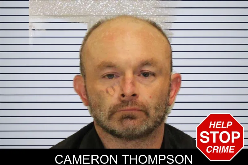 Cameron Thompson mugshot
