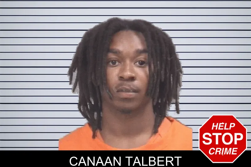 Canaan Talbert mugshot