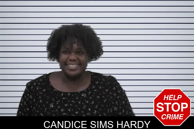 Candice Sims Hardy mugshot