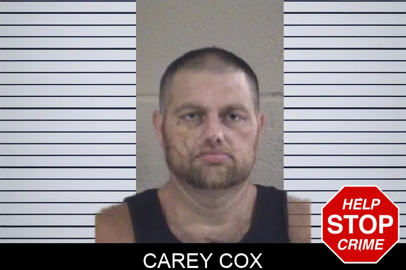 Carey Cox mugshot