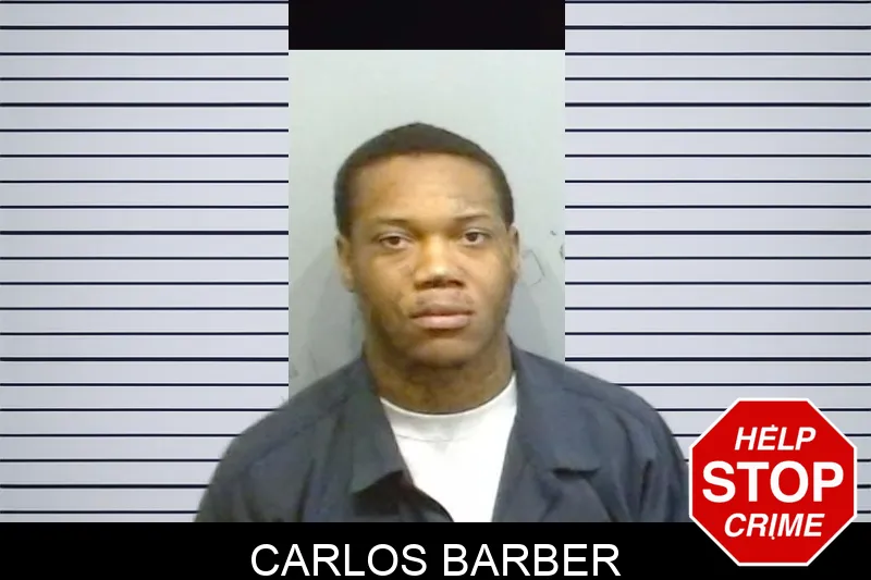 Carlos Barber mugshot