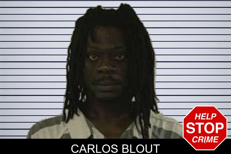 Carlos Blout mugshot