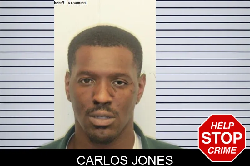 Carlos Jones mugshot