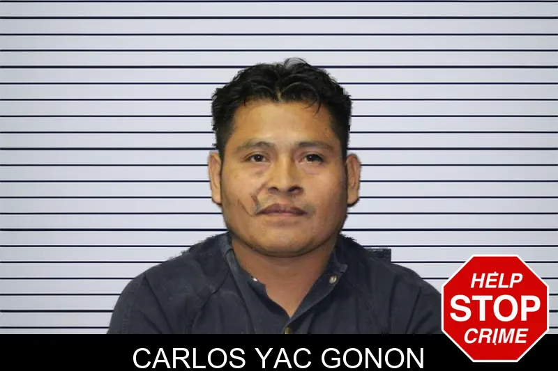 Carlos Yac Gonon mugshot