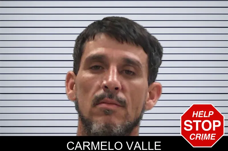 Carmelo Valle mugshot