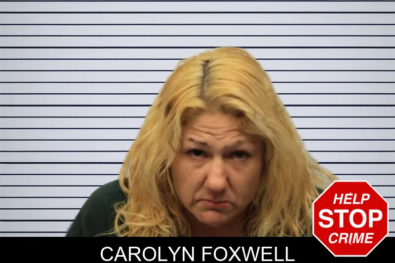 Carolyn Foxwell mugshot