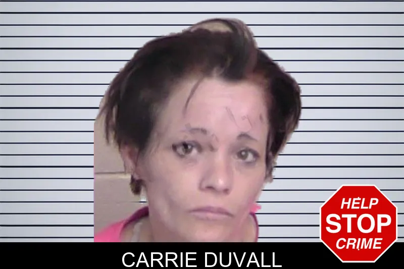Carrie Duvall mugshot