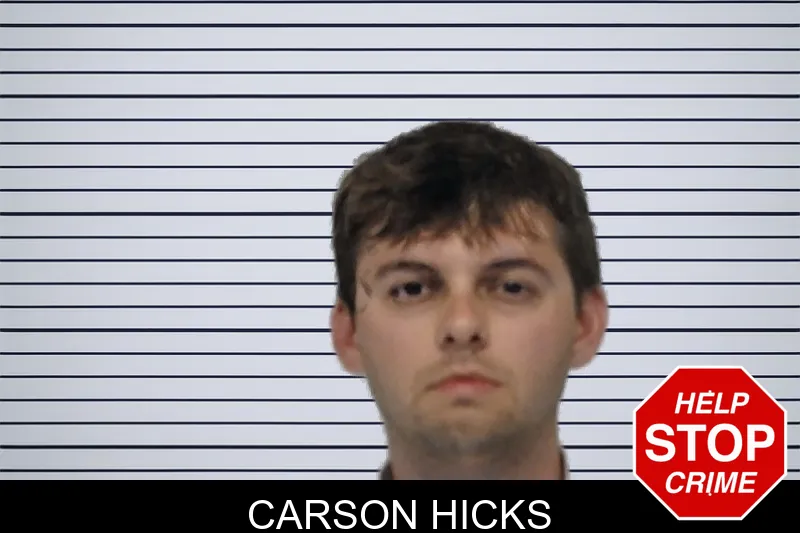 Carson Hicks mugshot
