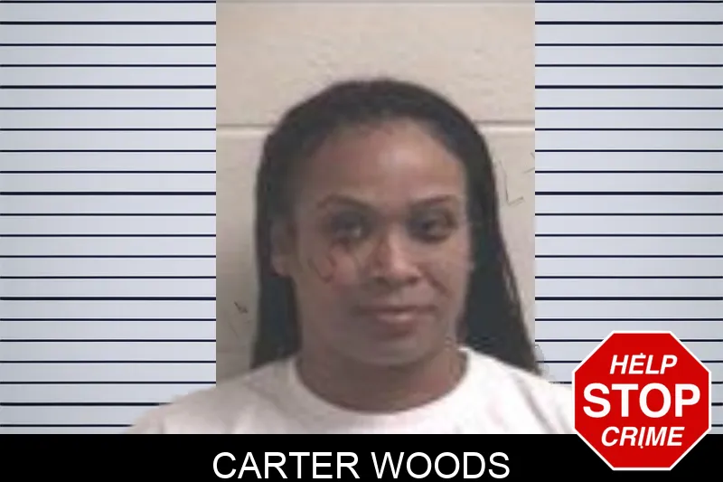 Carter Woods mugshot