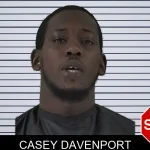 Casey Davenport mugshot
