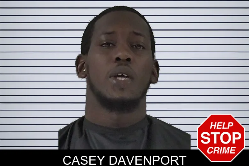 Casey Davenport mugshot