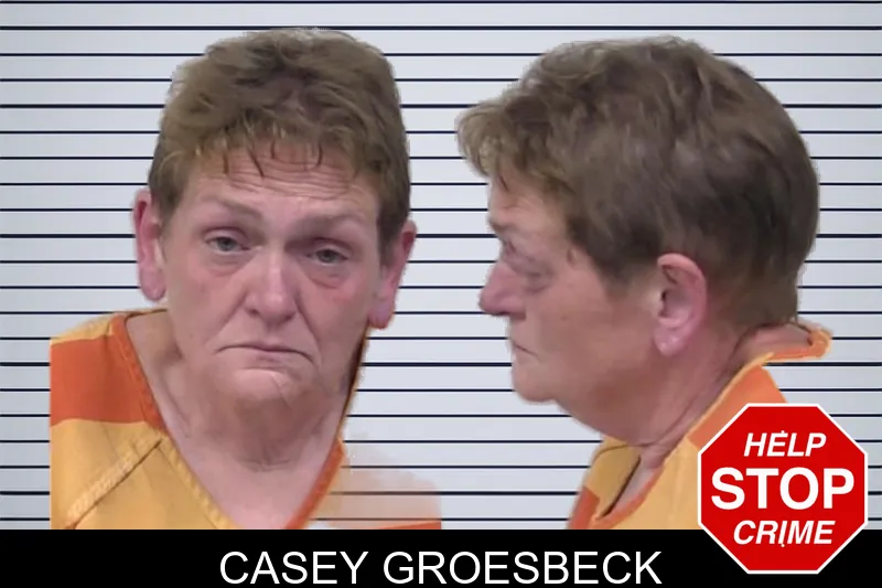 Casey Groesbeck mugshot