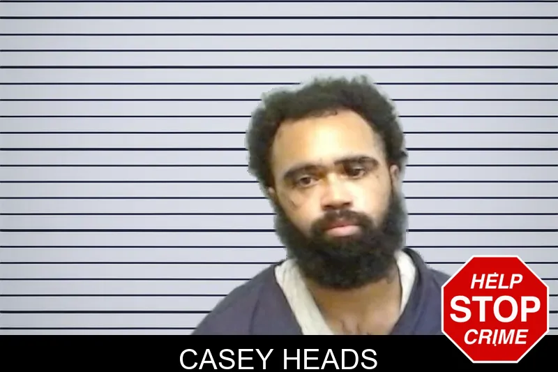 Casey Heads mugshot