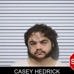 Casey Hedrick mugshot