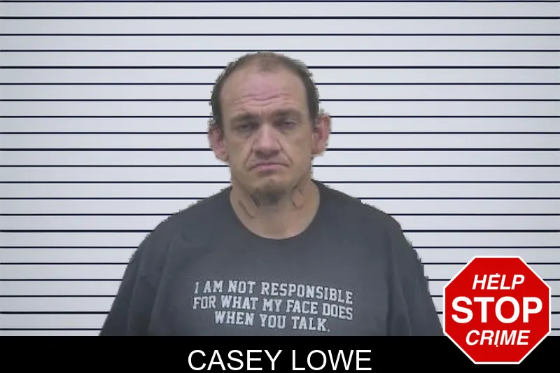 Casey Lowe mugshot