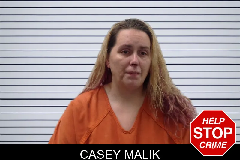 Casey Malik mugshot