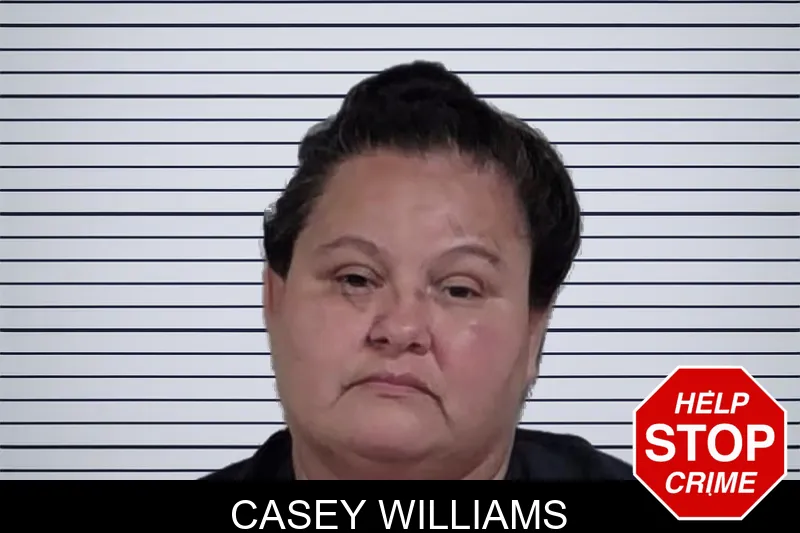 Casey Williams mugshot