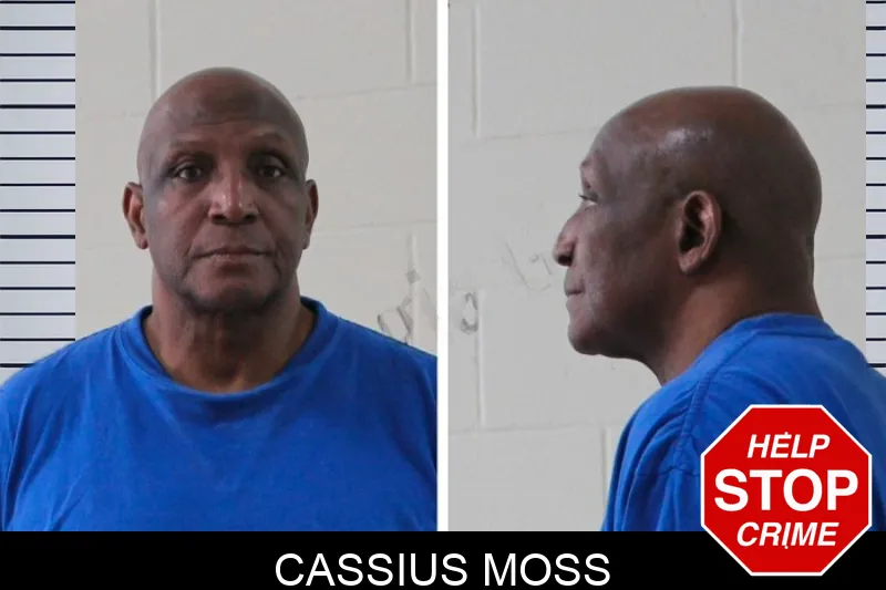 Cassius Moss mugshot
