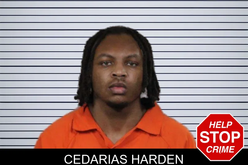 Cedarias Harden mugshot