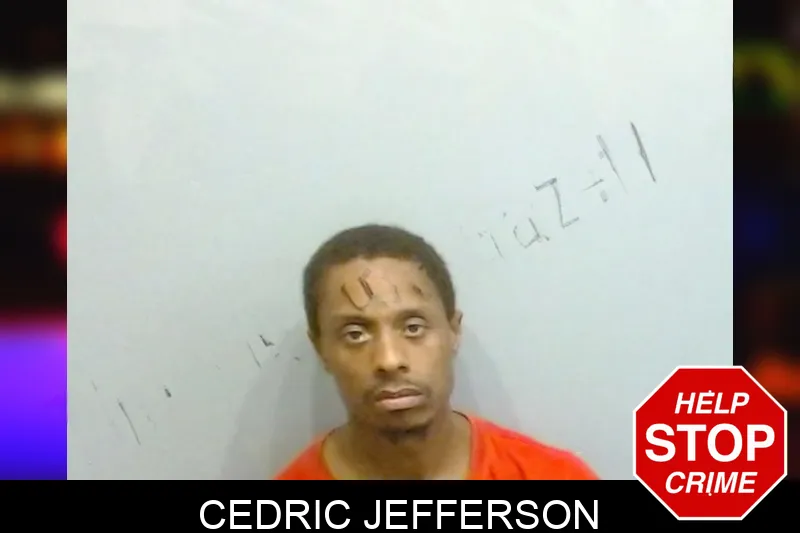 Cedric Jefferson mugshot