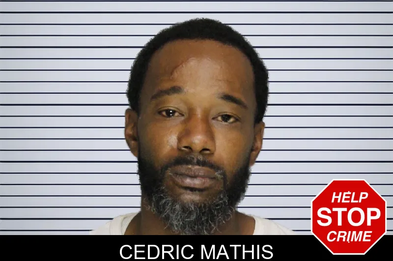 Cedric Mathis mugshot