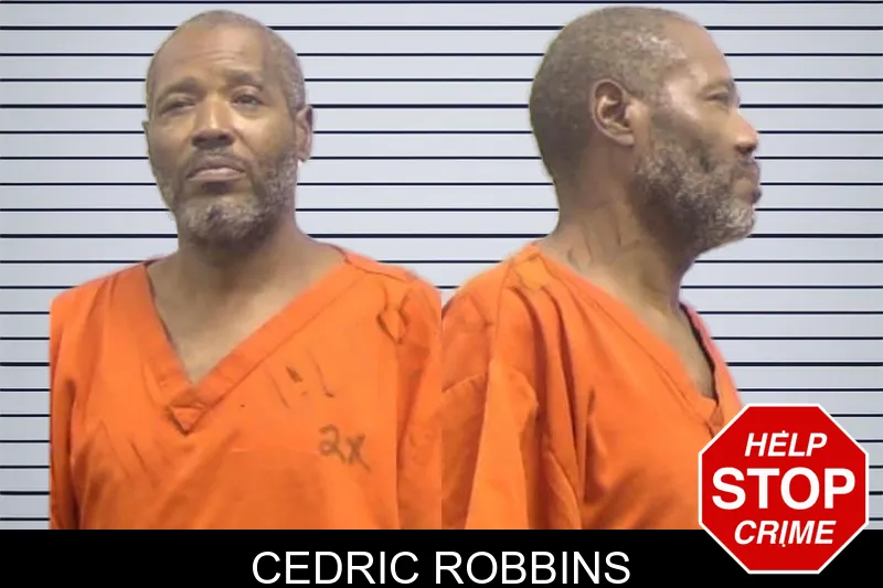 Cedric Robbins mugshot