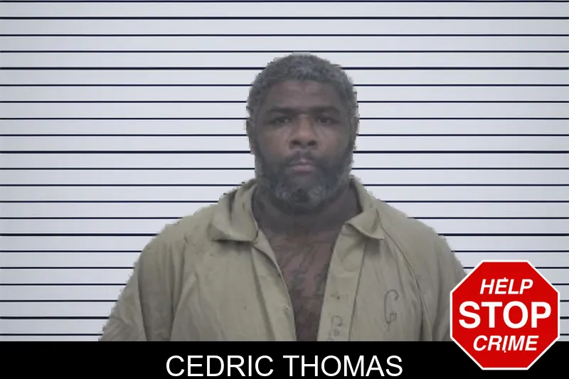Cedric Thomas mugshot