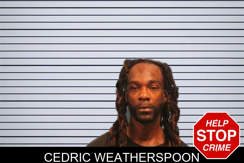 Cedric Weatherspoon mugshot