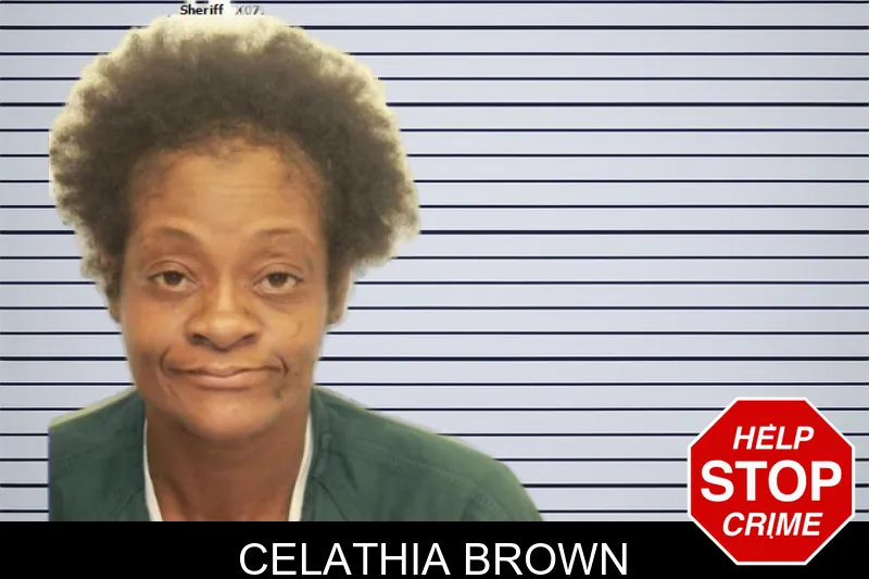 Celathia Brown mugshot