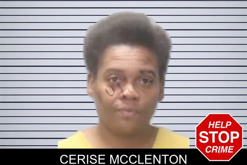 Cerise McClenton mugshot
