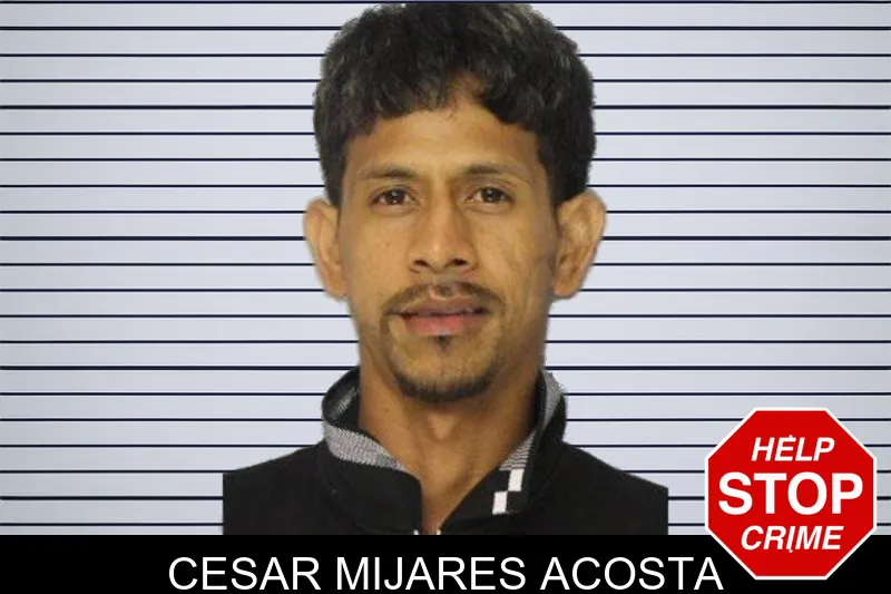 Cesar Mijares Acosta mugshot