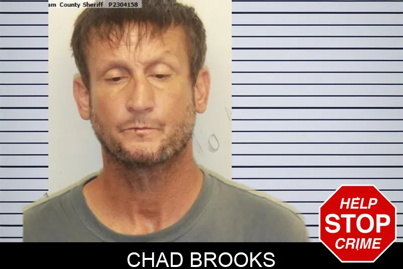 Chad Brooks mugshot