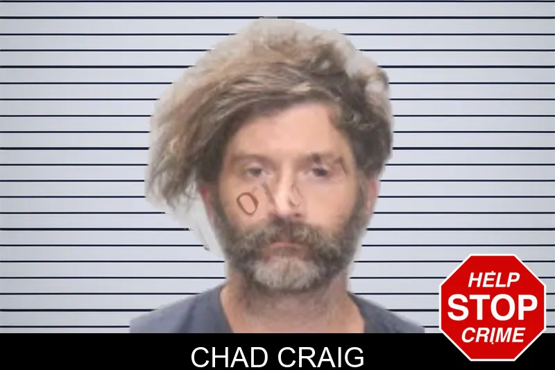 Chad Craig mugshot