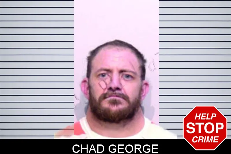 Chad George mugshot