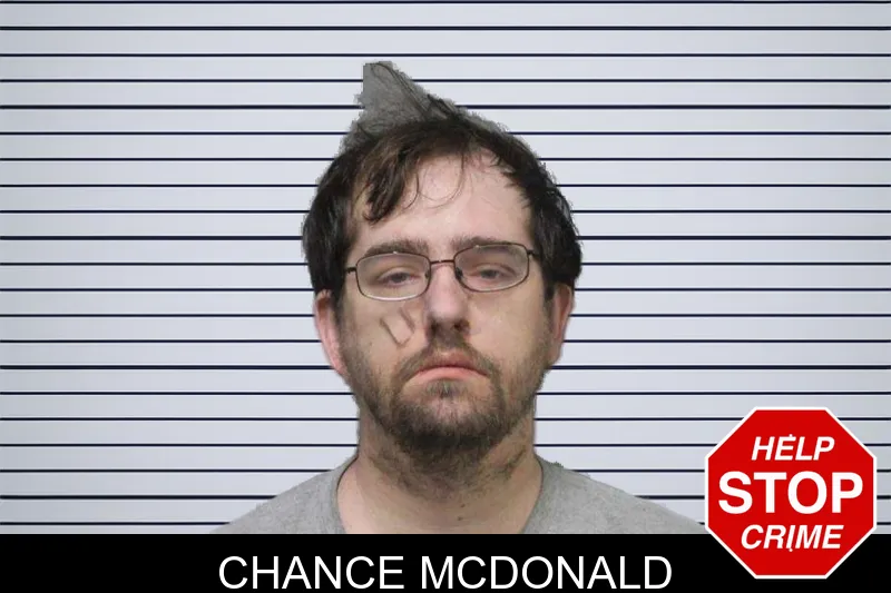 Chance McDonald mugshot