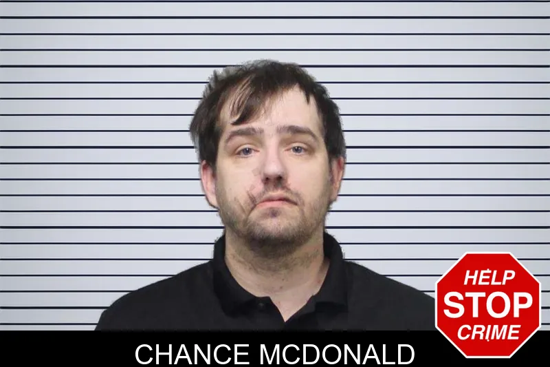 Chance McDonald mugshot